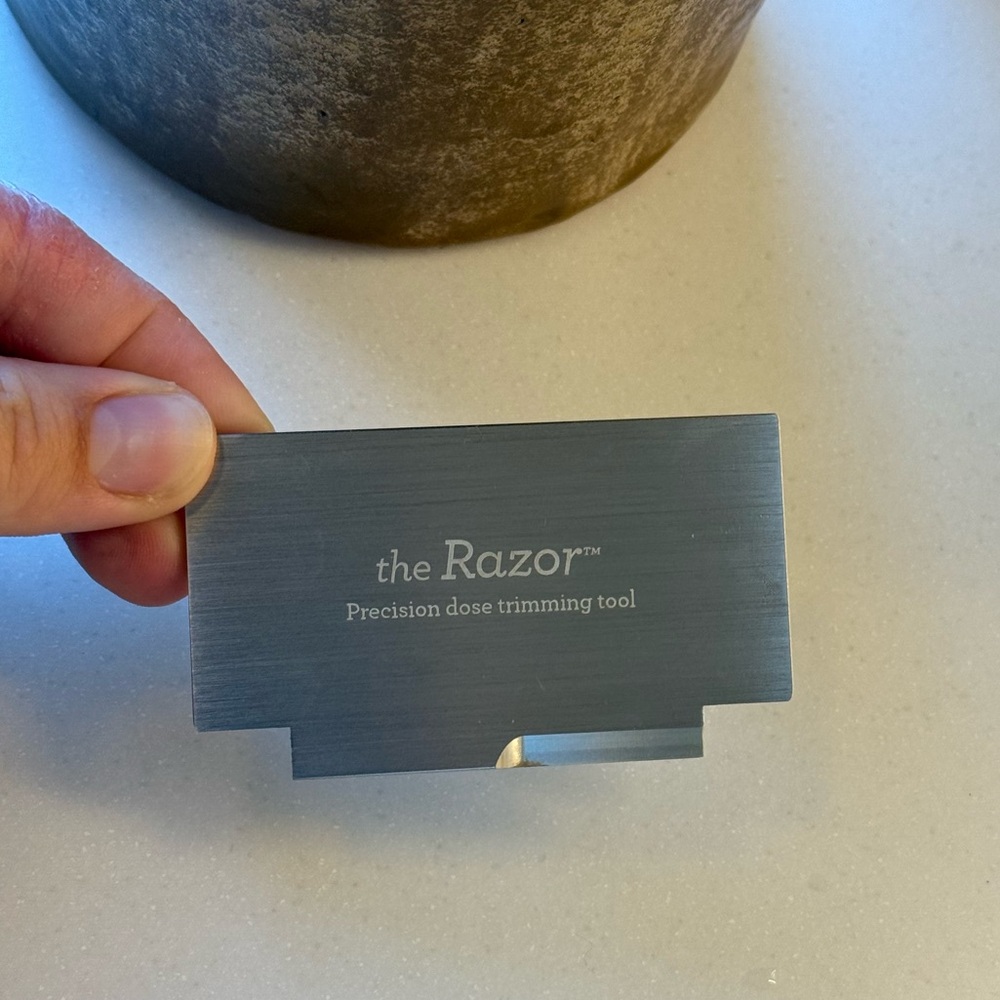 Breville Precision Dose Trimming Tool in Silver